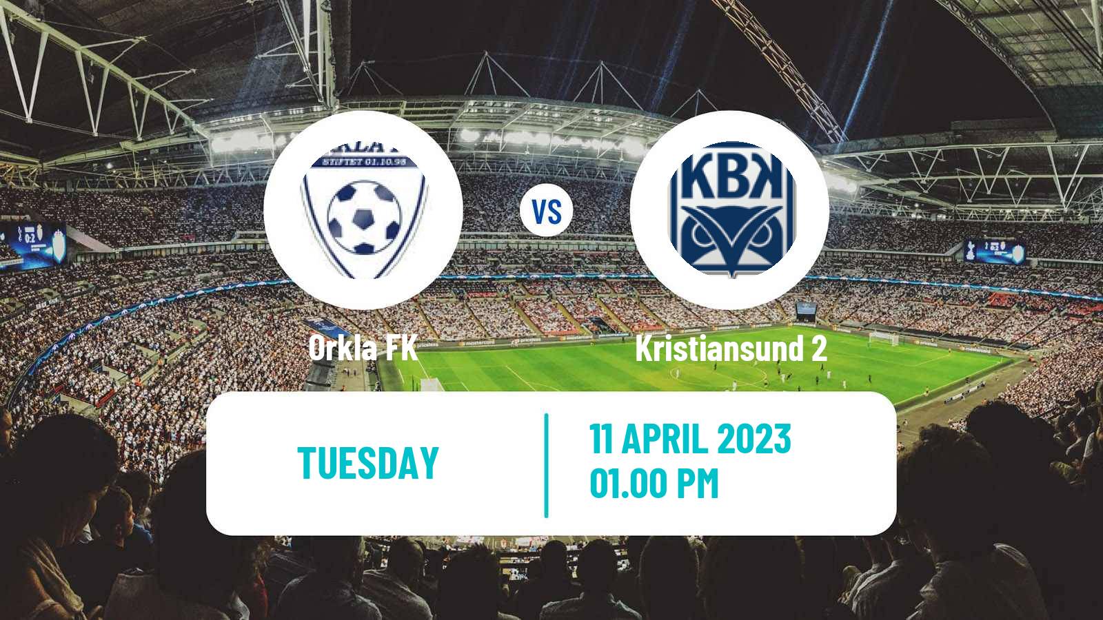 Soccer Norwegian Division 3 - Group 5 Orkla FK - Kristiansund 2