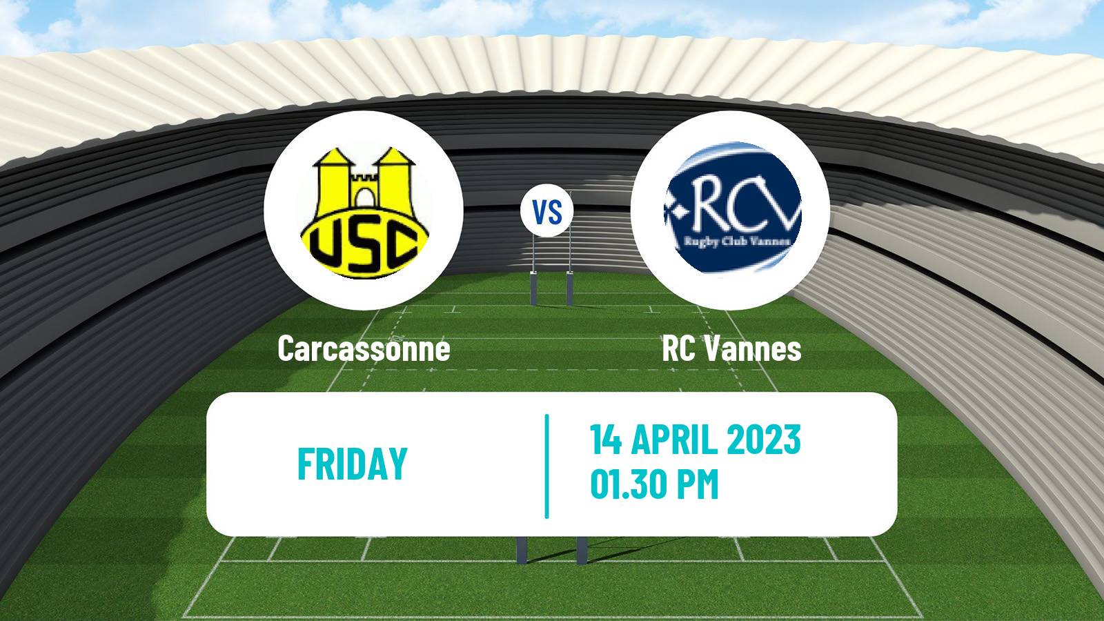 Rugby union French Pro D2 Carcassonne - Vannes