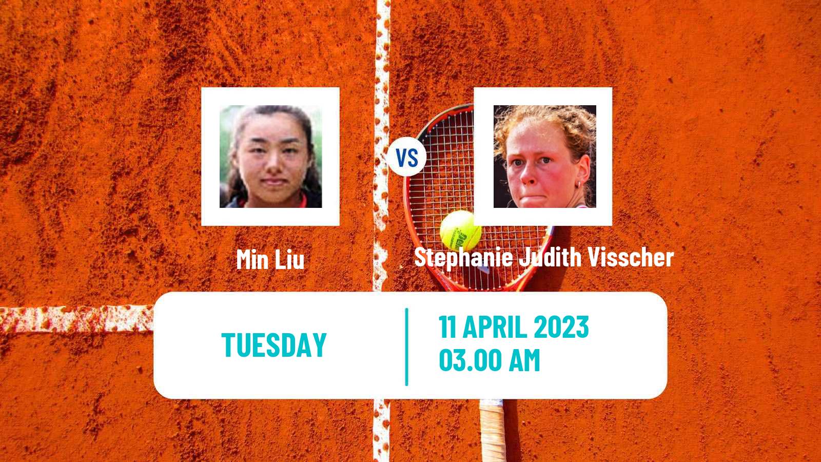 Tennis ITF Tournaments Min Liu - Stephanie Judith Visscher