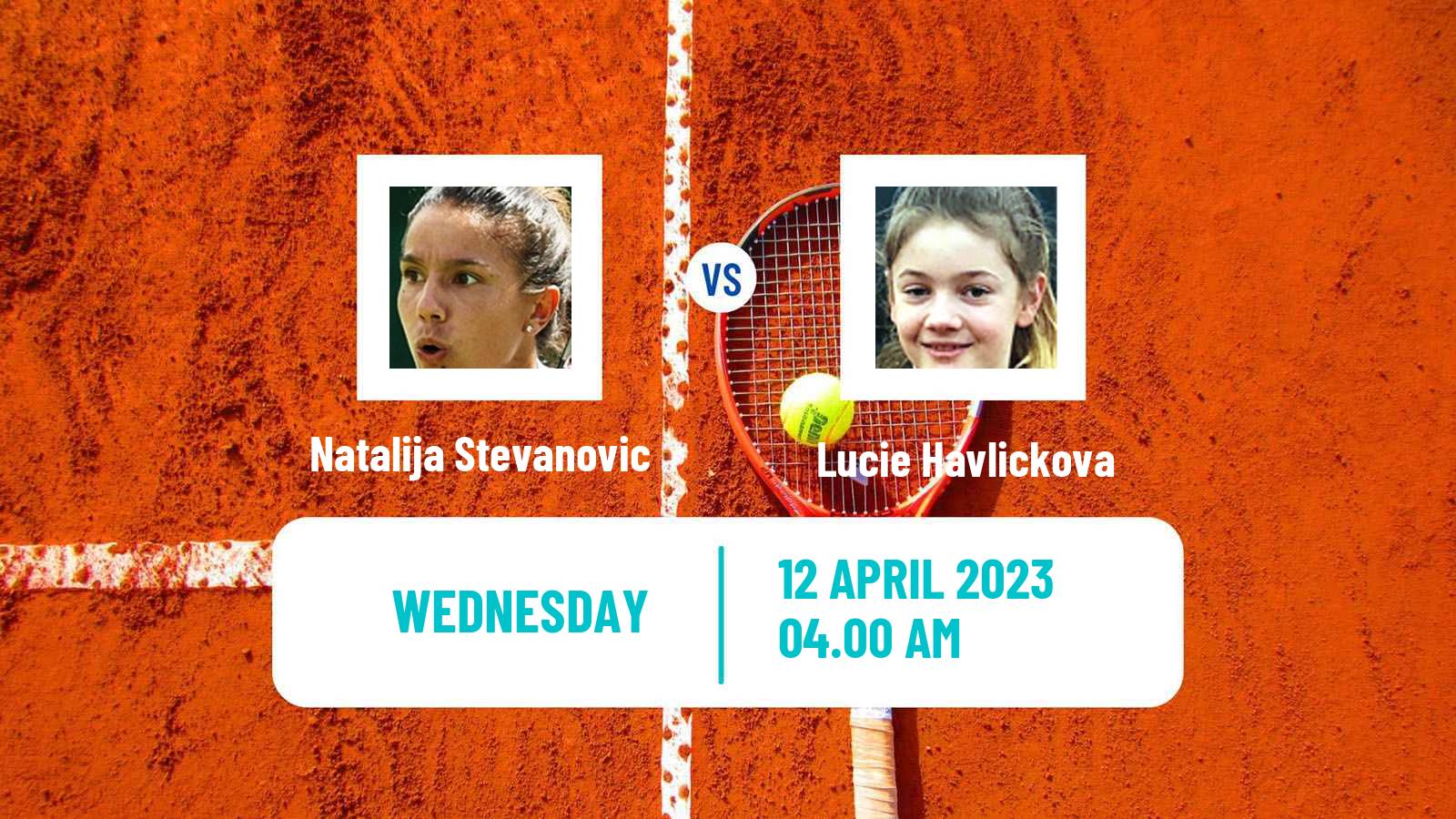 Tennis ITF Tournaments Natalija Stevanovic - Lucie Havlickova
