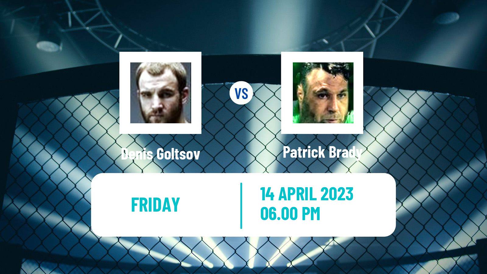 MMA MMA Denis Goltsov - Patrick Brady