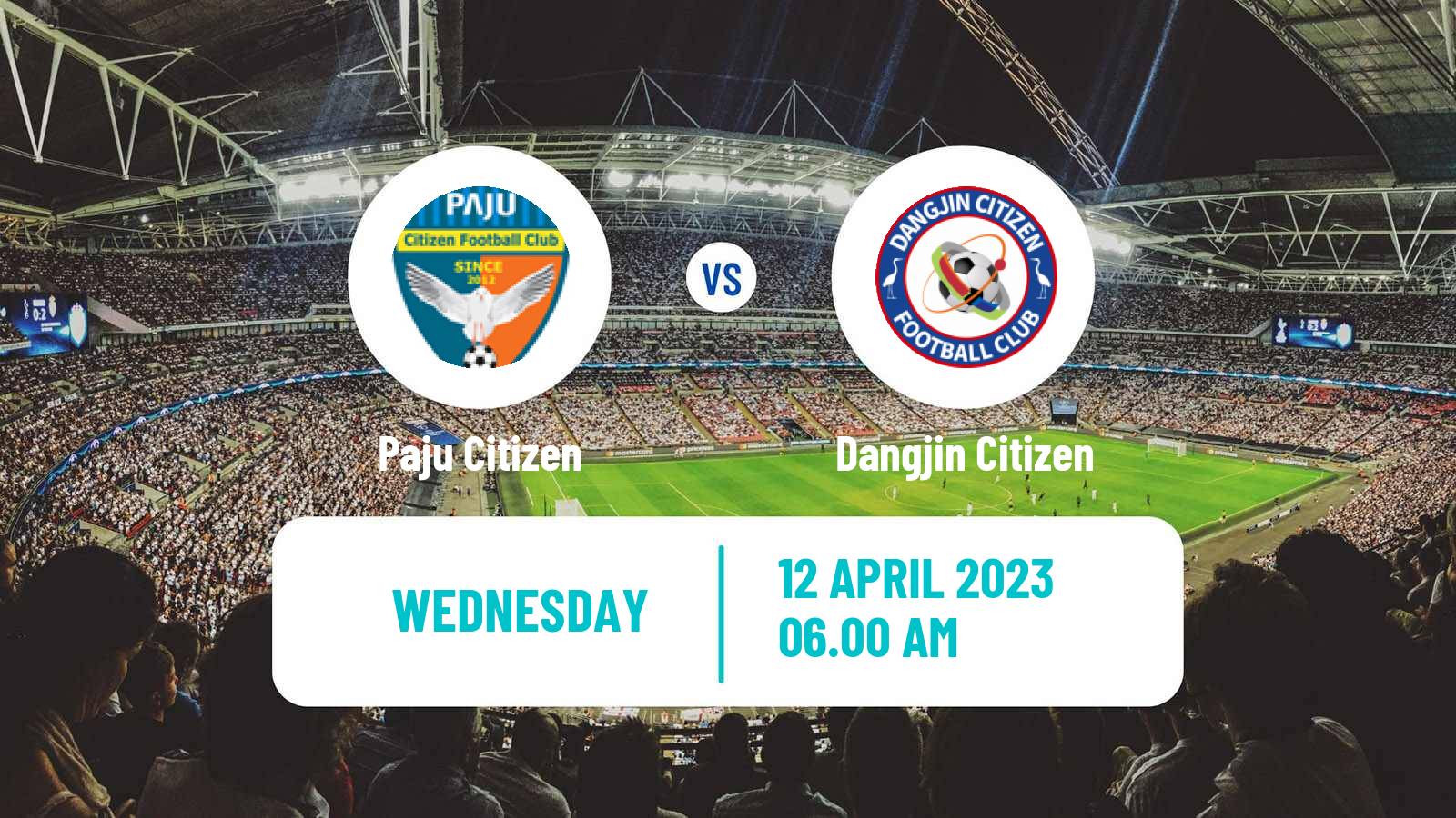 Soccer South Korean Cup Paju Citizen - Dangjin Citizen