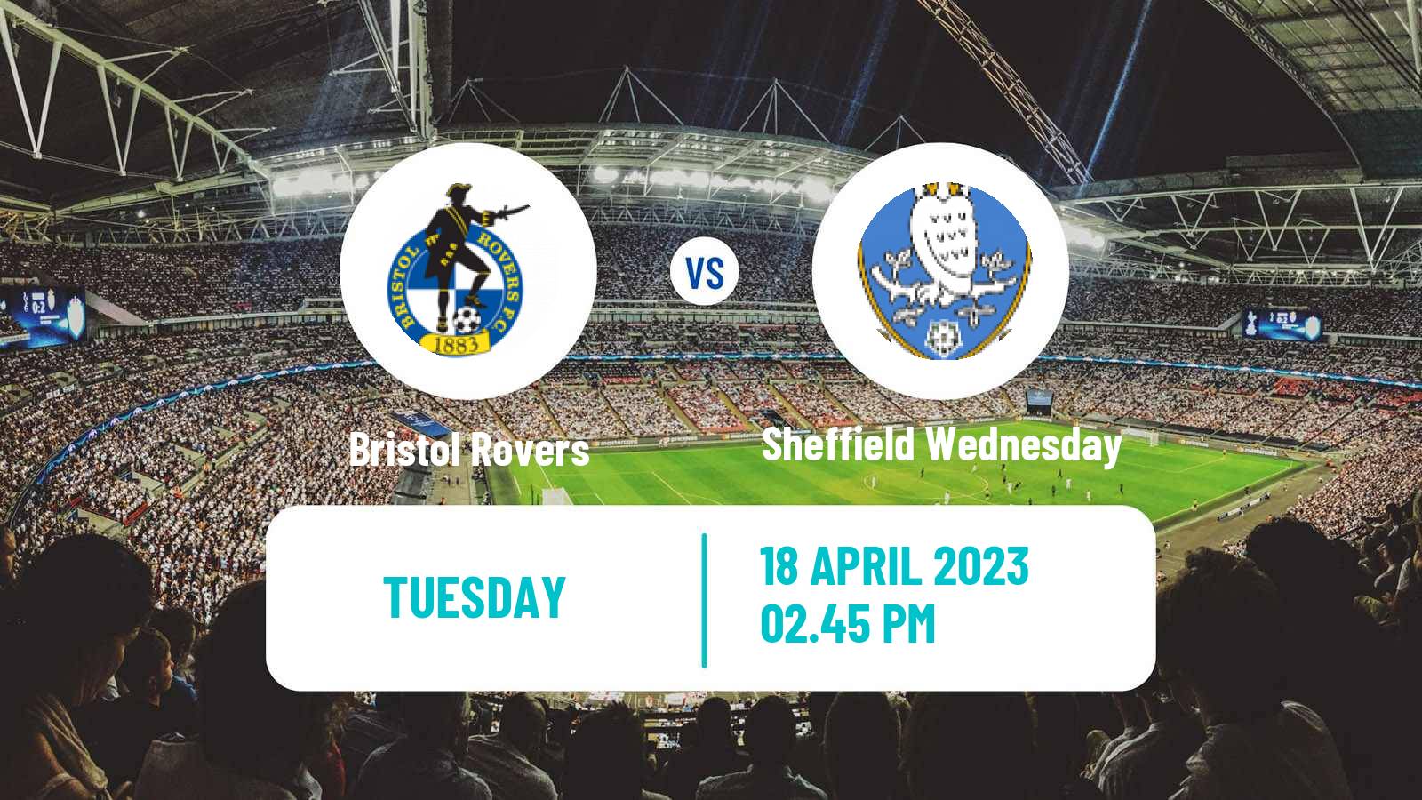 Soccer English League One Bristol Rovers - Sheffield Wednesday