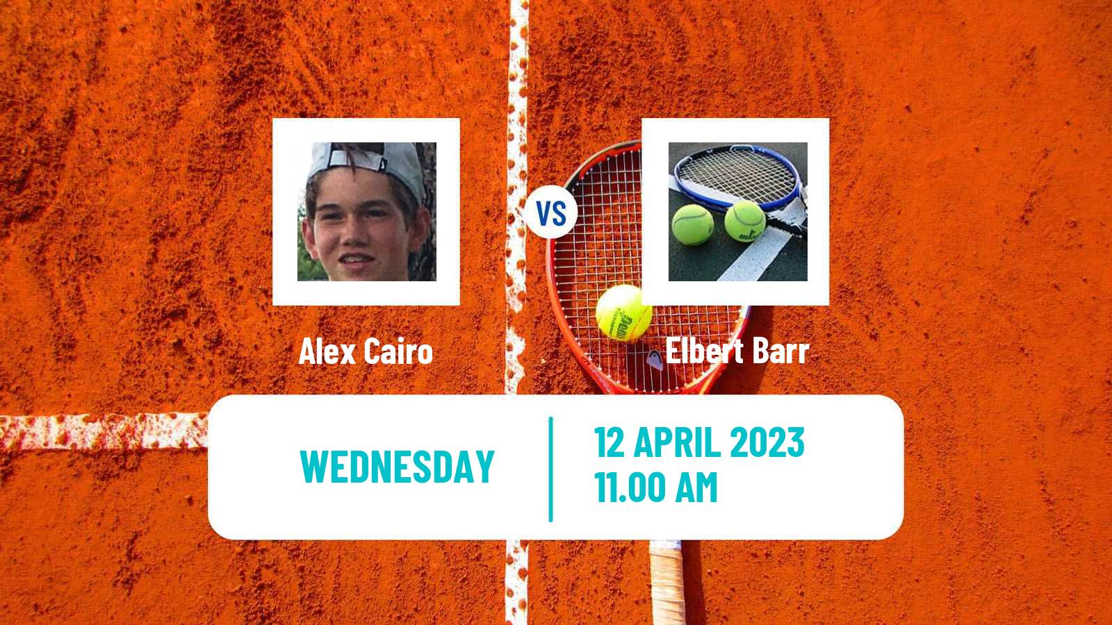 Tennis ITF Tournaments Alex Cairo - Elbert Barr