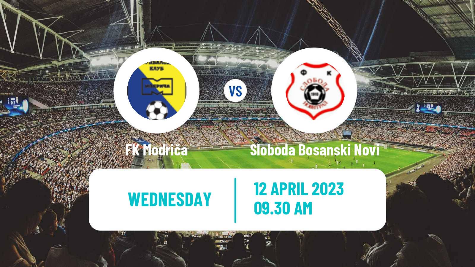 Soccer Bosnian Prva Liga RS Modriča - Sloboda Bosanski Novi