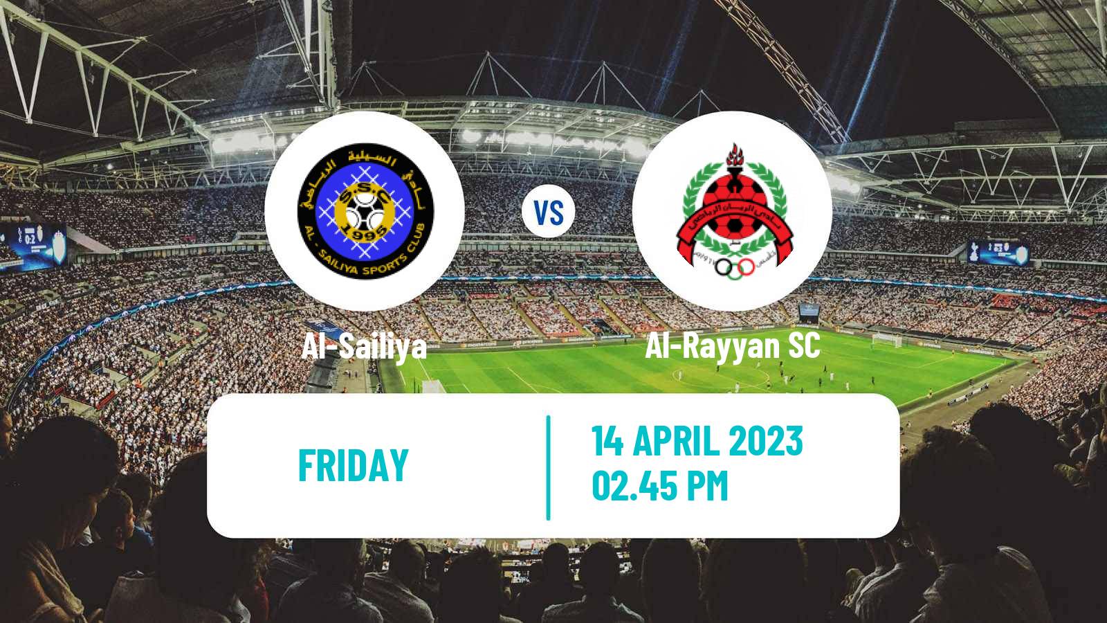 Soccer Qatar QSL Al-Sailiya - Al-Rayyan