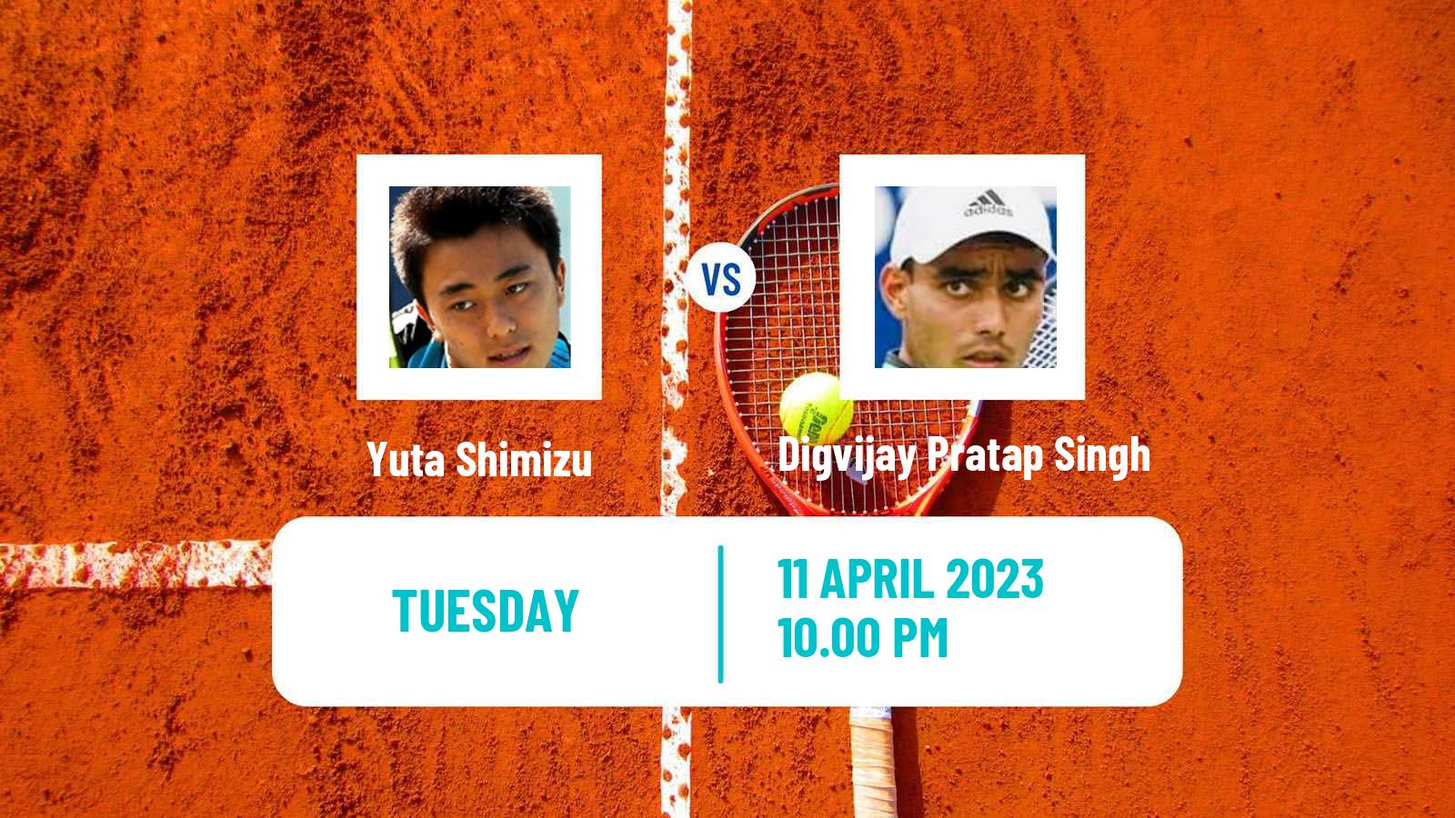 Tennis ITF Tournaments Yuta Shimizu - Digvijay Pratap Singh