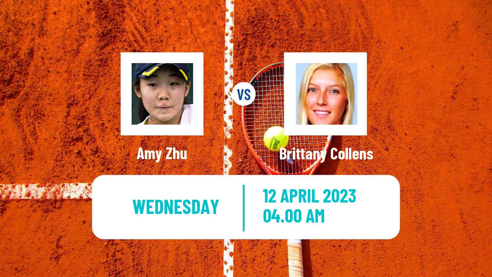 Tennis ITF Tournaments Amy Zhu - Brittany Collens