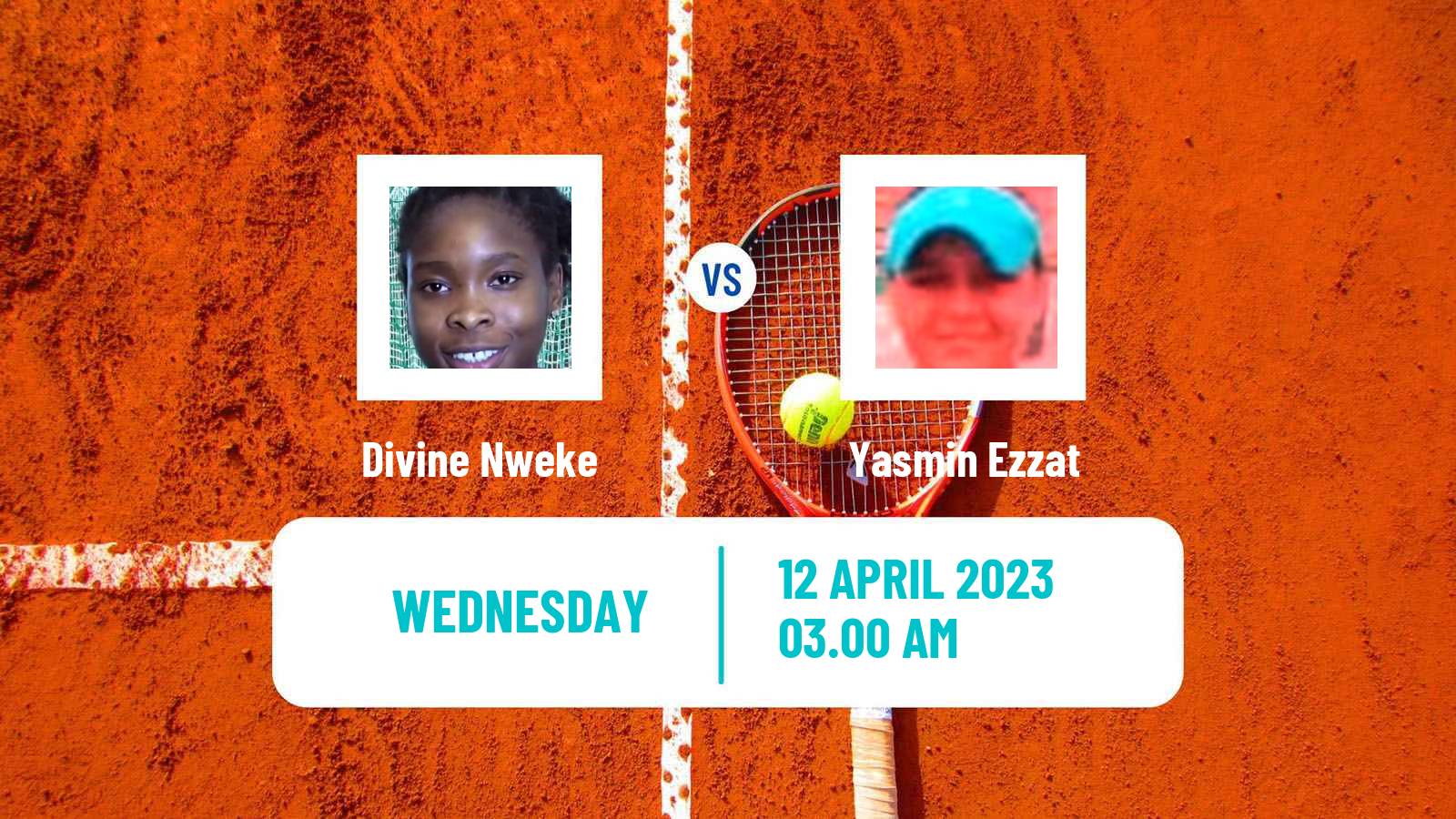 Tennis ITF Tournaments Divine Nweke - Yasmin Ezzat