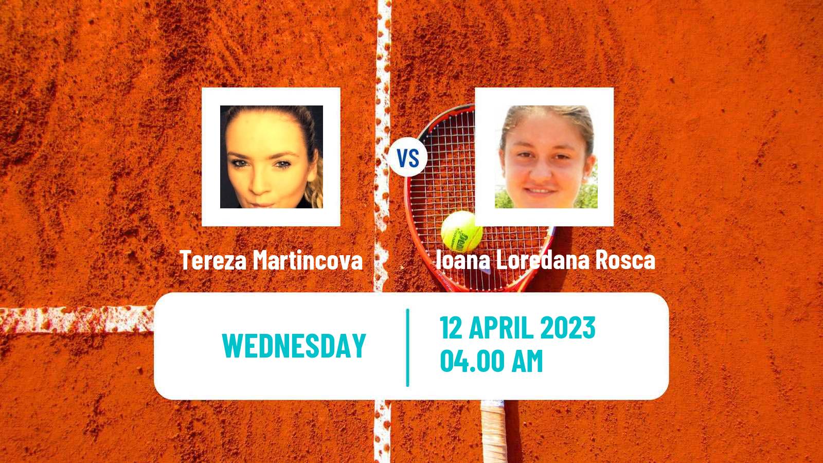 Tennis ITF Tournaments Tereza Martincova - Ioana Loredana Rosca