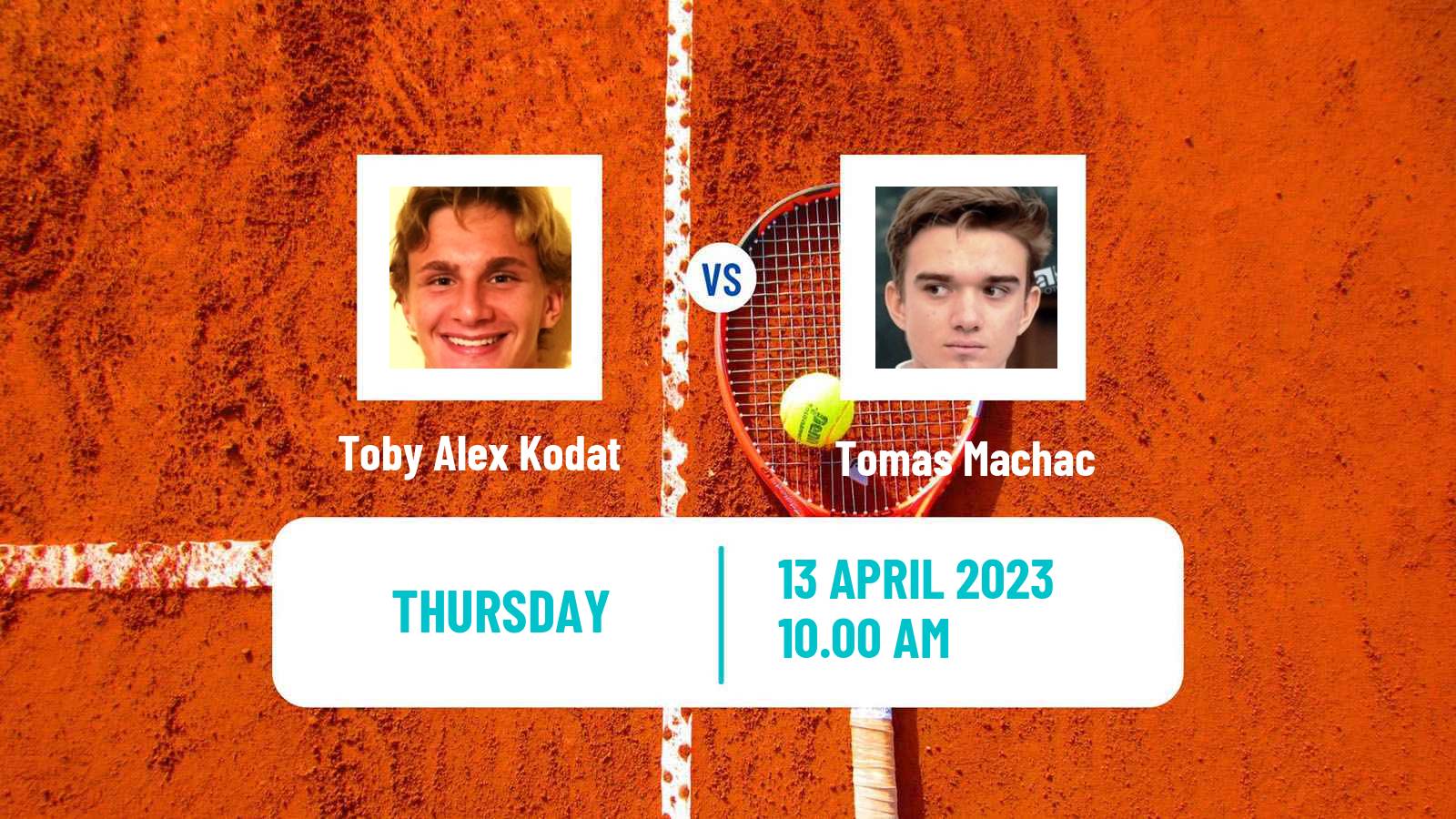 Tennis ATP Challenger Toby Alex Kodat - Tomas Machac