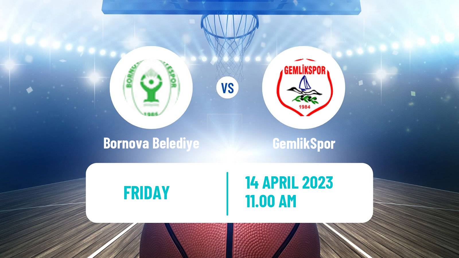 Basketball Turkish TBL Bornova Belediye - GemlikSpor