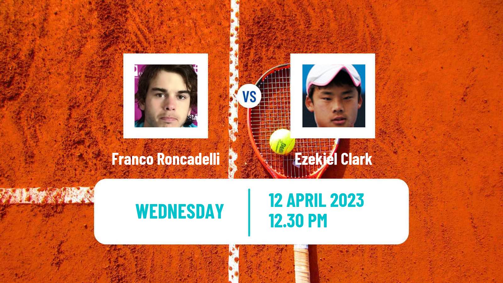 Tennis ITF Tournaments Franco Roncadelli - Ezekiel Clark