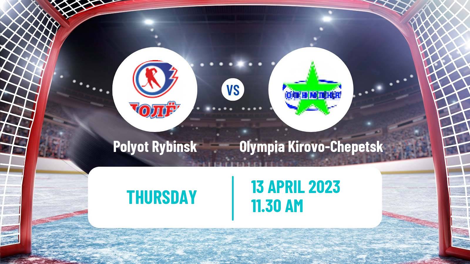 Hockey NMHL Polyot Rybinsk - Olympia Kirovo-Chepetsk