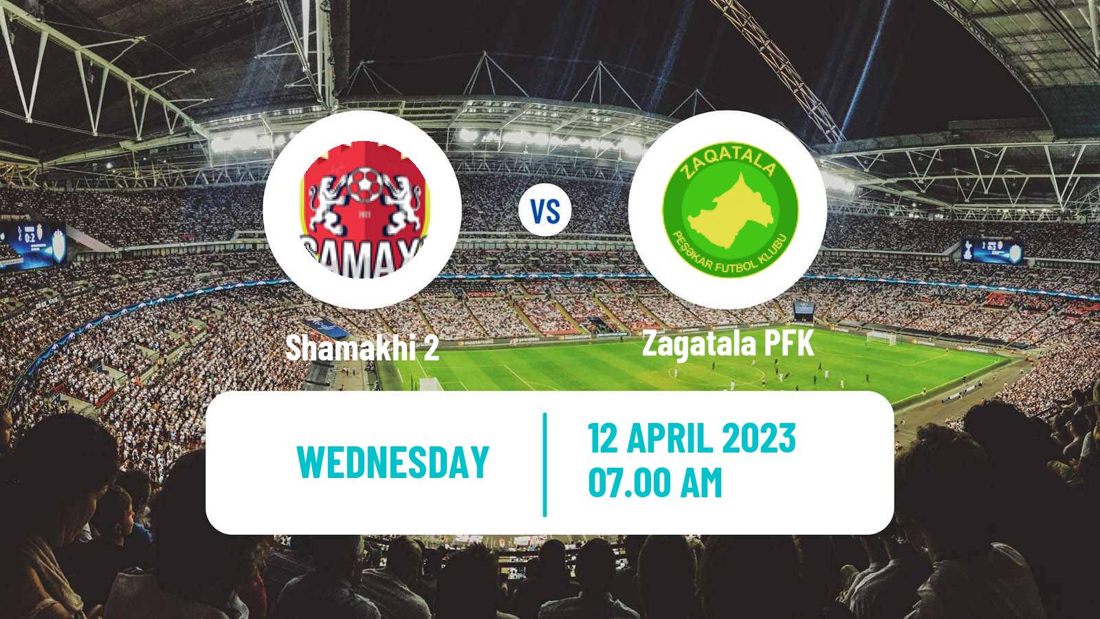 Soccer Azerbaijan First Division Shamakhi 2 - Zagatala