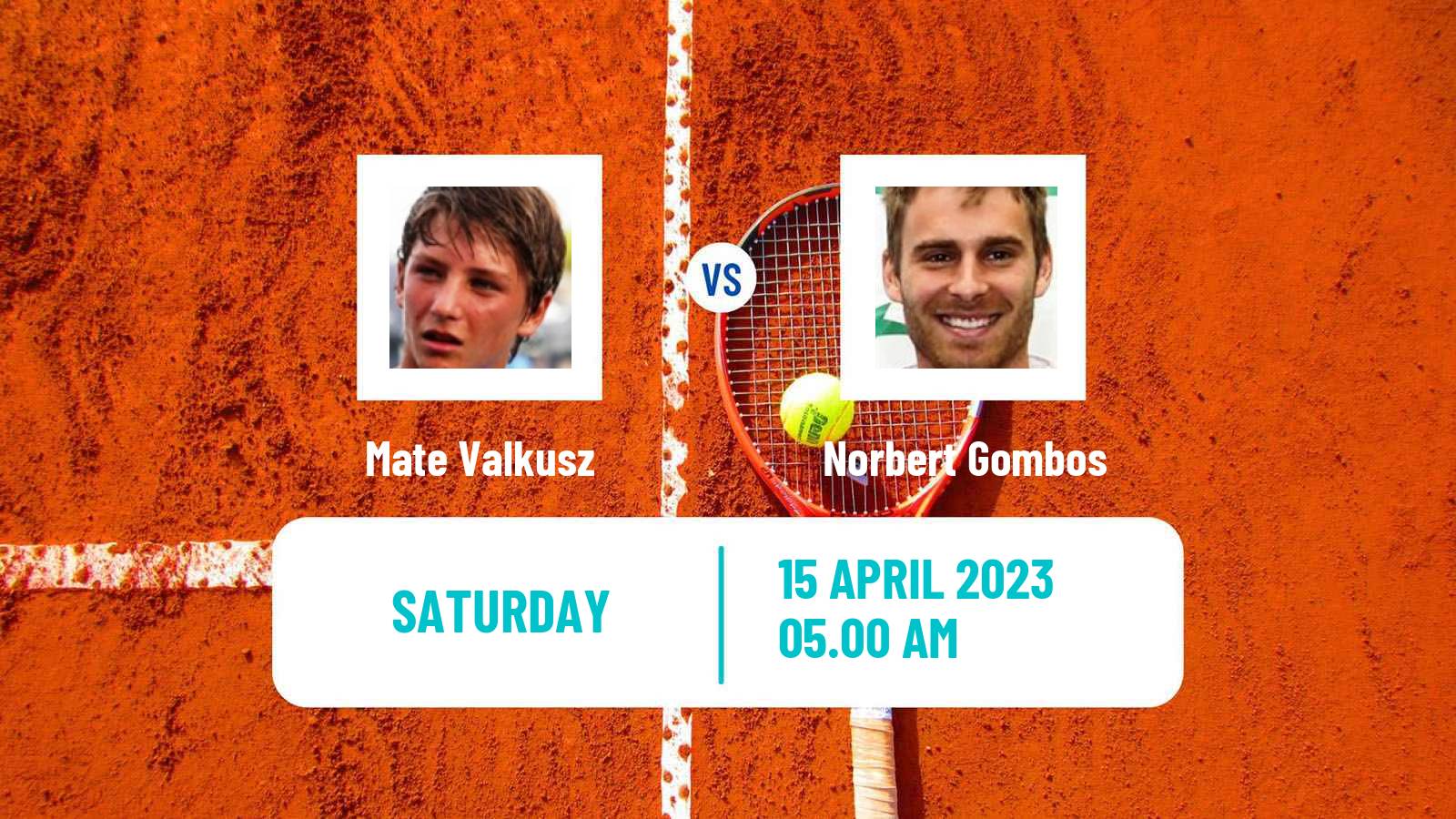 Tennis ATP Challenger Mate Valkusz - Norbert Gombos