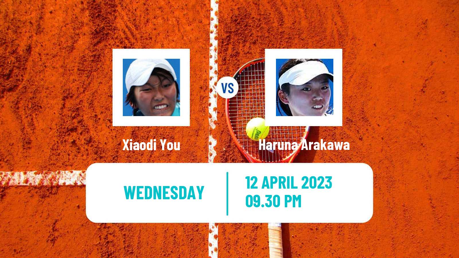 Tennis ITF Tournaments Xiaodi You - Haruna Arakawa