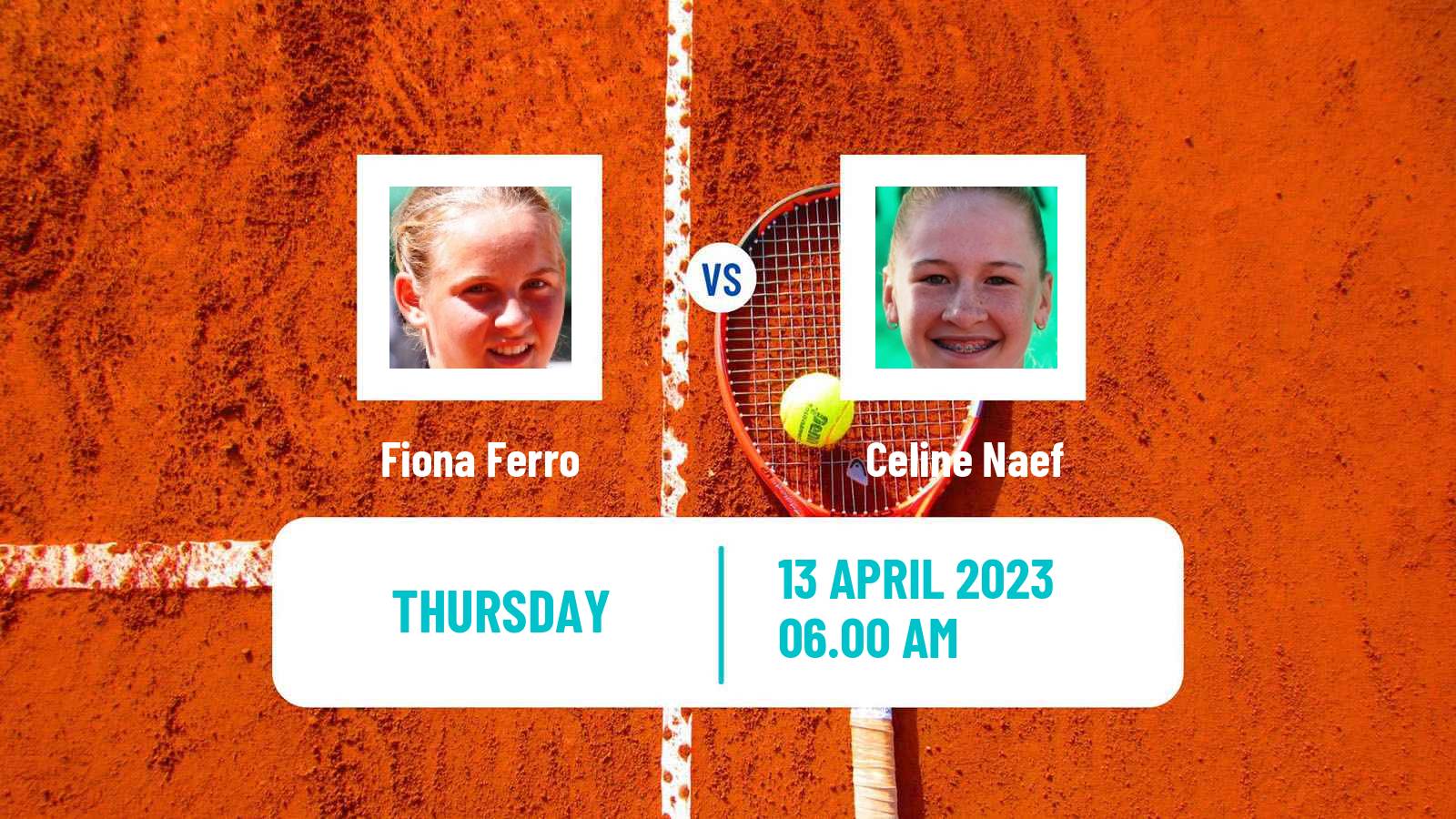 Tennis ITF Tournaments Fiona Ferro - Celine Naef