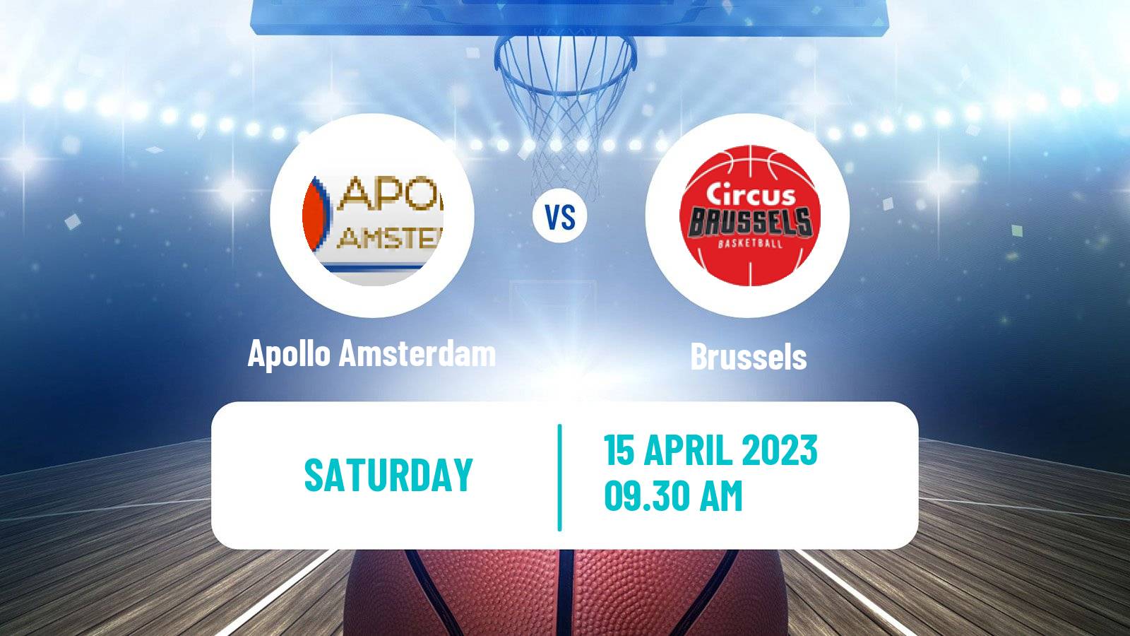 Basketball BNXT League Apollo Amsterdam - Brussels