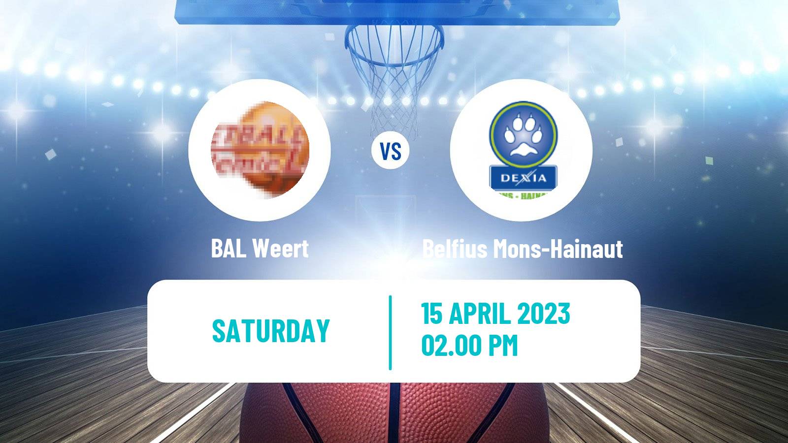 Basketball BNXT League BAL Weert - Belfius Mons-Hainaut