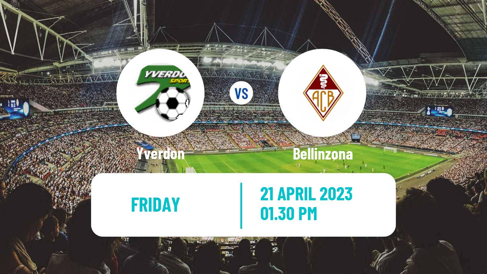 Soccer Swiss Challenge League Yverdon - Bellinzona