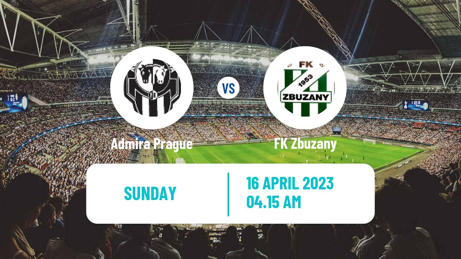 Soccer Czech CFL Group A Admira Prague - Zbuzany