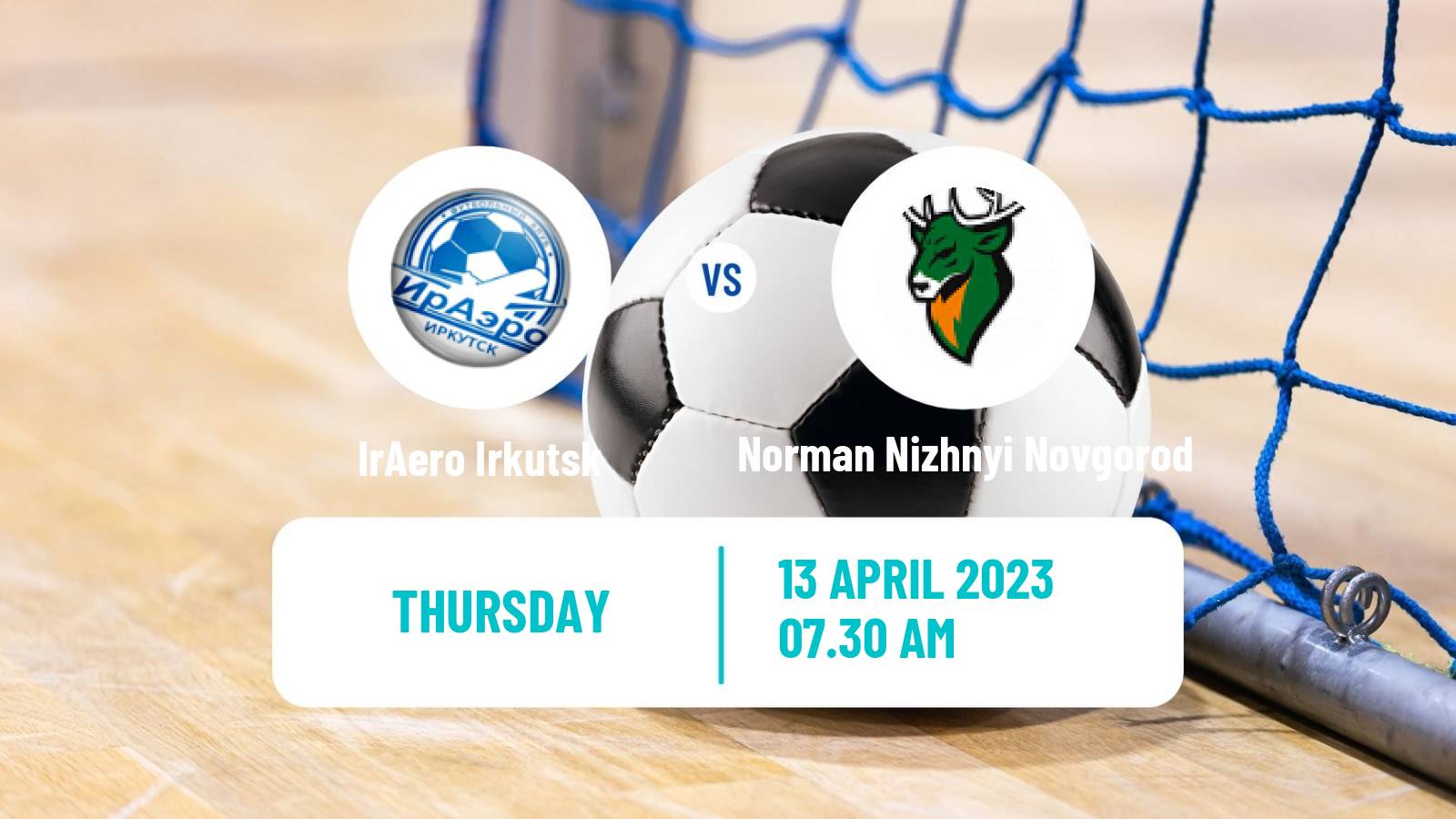 Futsal Russian Second Division Futsal IrAero Irkutsk - Norman Nizhnyi Novgorod