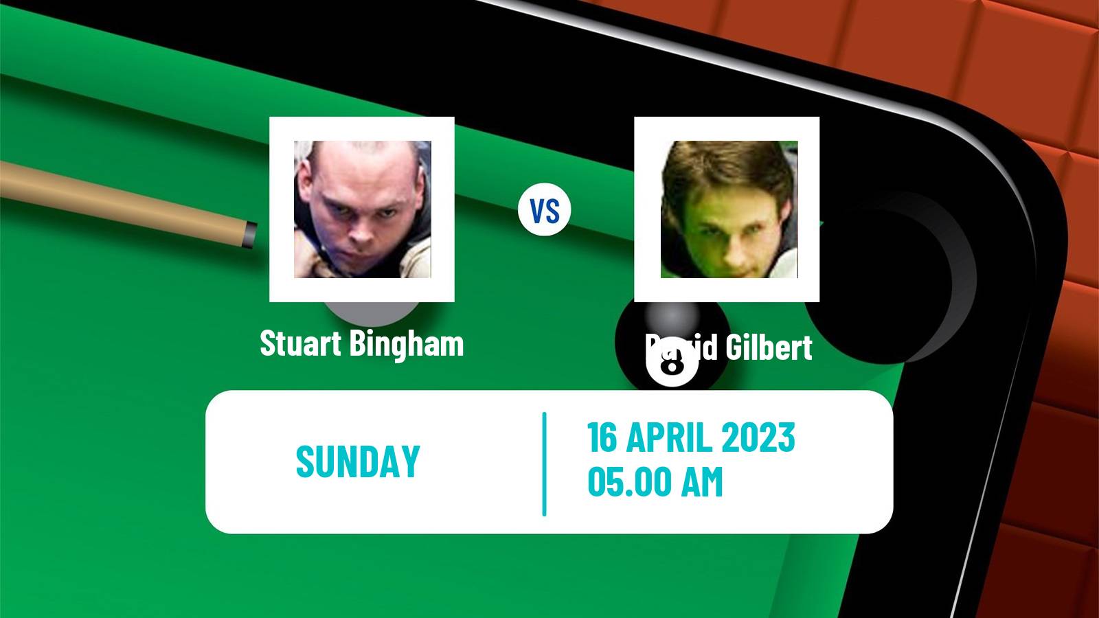 Snooker Snooker Stuart Bingham - David Gilbert