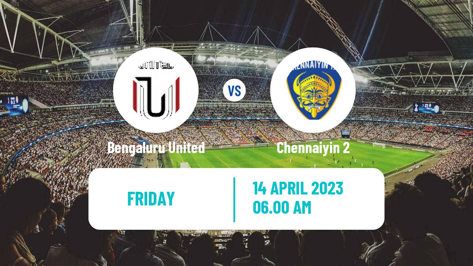 Soccer Indian I-League 2 Bengaluru United - Chennaiyin 2