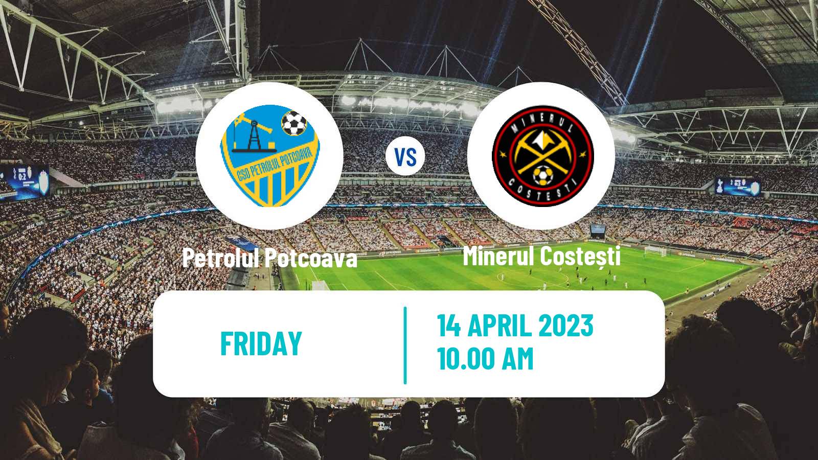 Soccer Romanian Liga 3 - Seria 6 Petrolul Potcoava - Minerul Costești