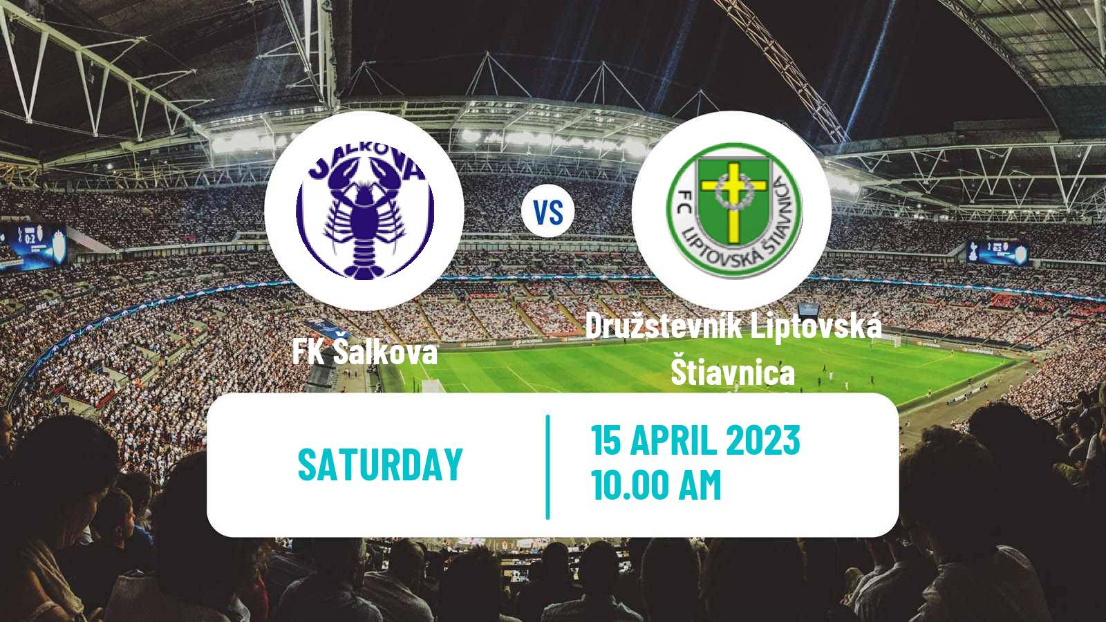 Soccer Slovak 4 Liga Central Šalkova - Družstevník Liptovská Štiavnica
