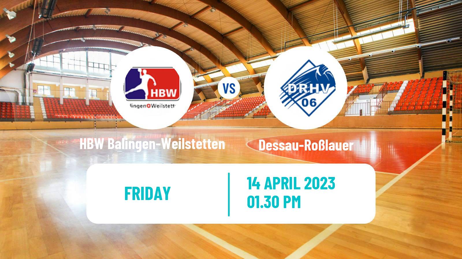 Handball German 2 Bundesliga Handball HBW Balingen-Weilstetten - Dessau-Roßlauer