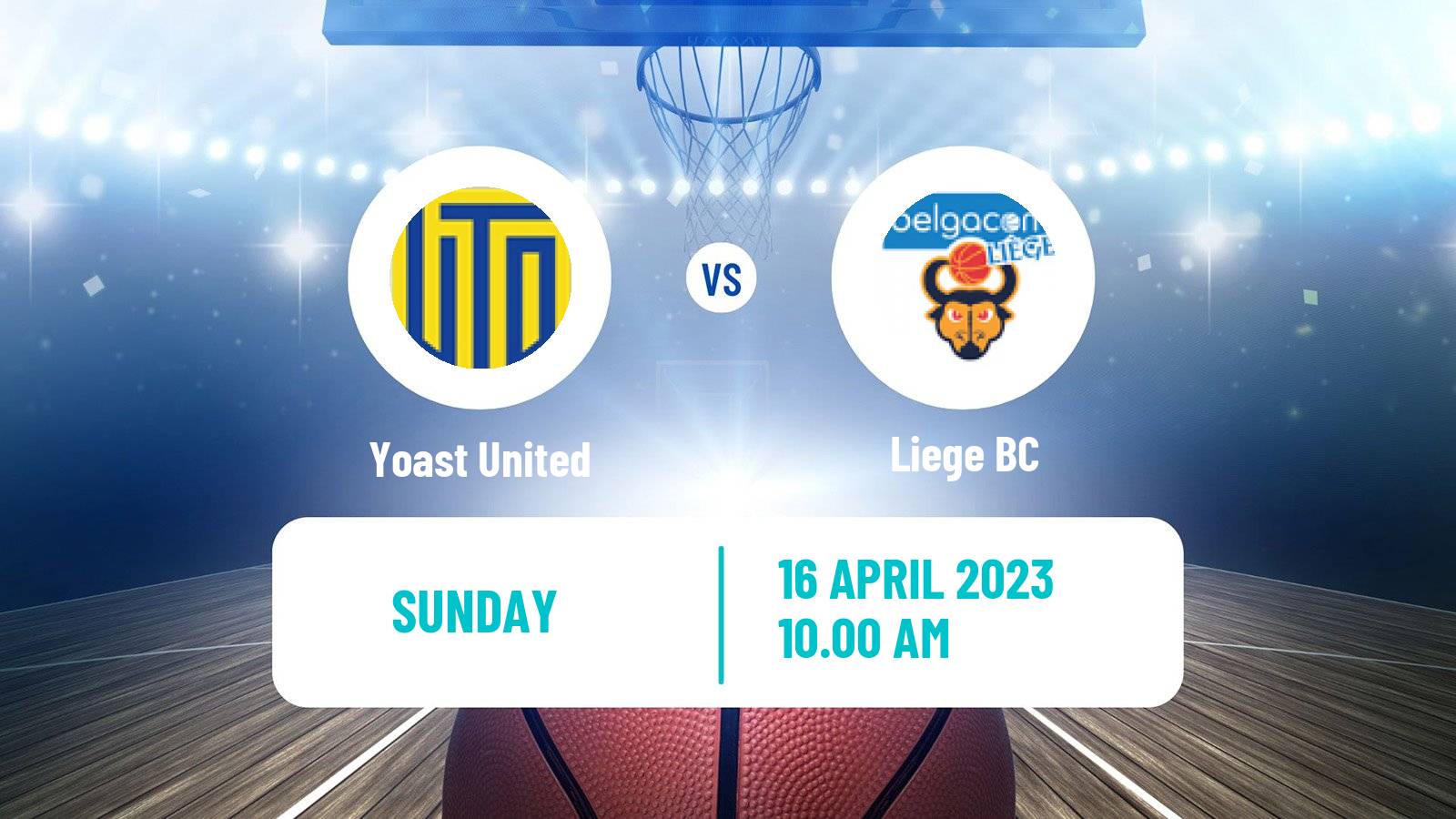 Basketball BNXT League Yoast United - Liege