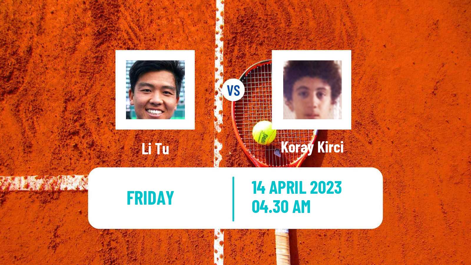 Tennis ITF Tournaments Li Tu - Koray Kirci