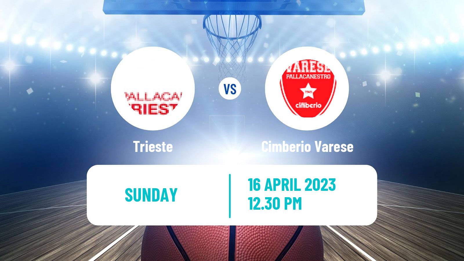 Basketball Italian Lega A Basketball Trieste - Cimberio Varese