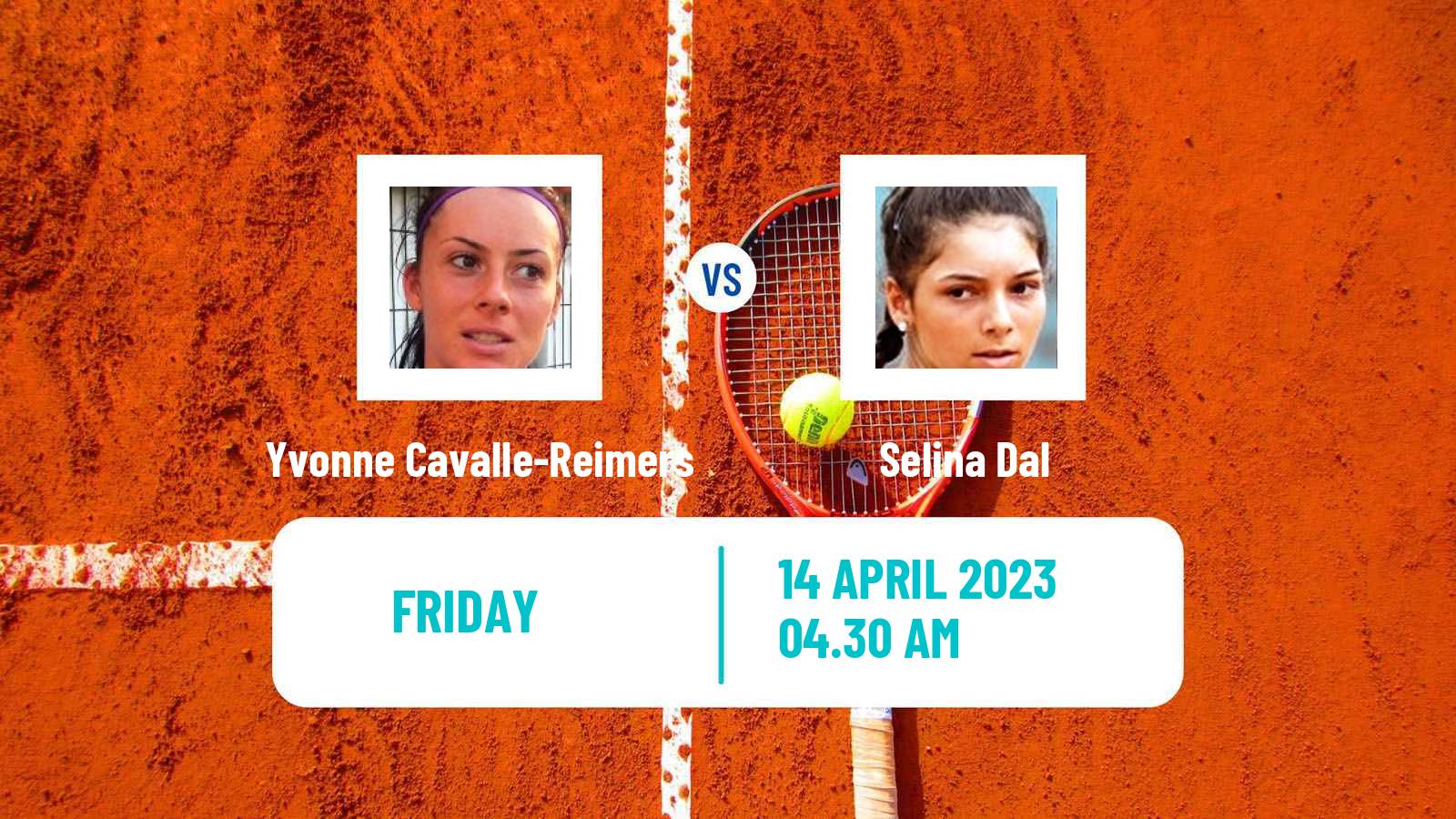 Tennis ITF Tournaments Yvonne Cavalle-Reimers - Selina Dal