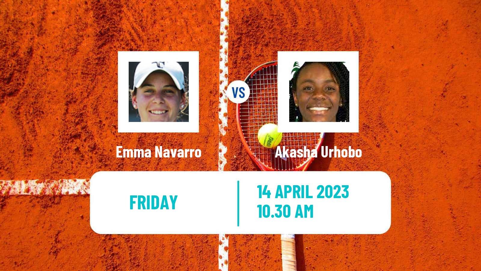 Tennis ITF Tournaments Emma Navarro - Akasha Urhobo