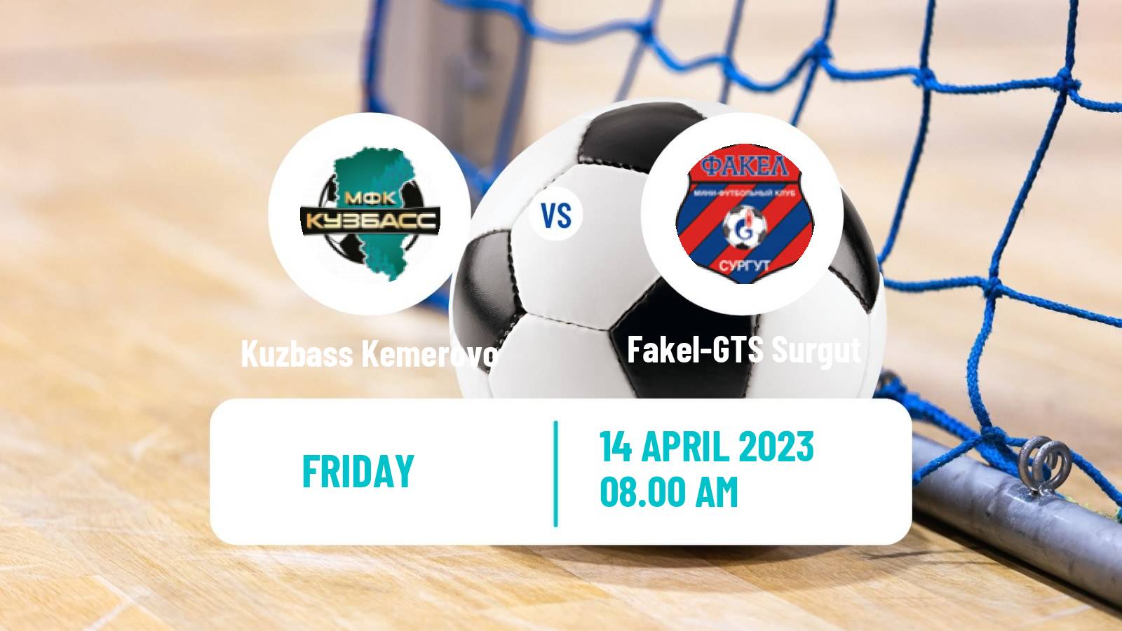 Futsal Russian Second Division Futsal Kemerovo - Fakel-GTS Surgut