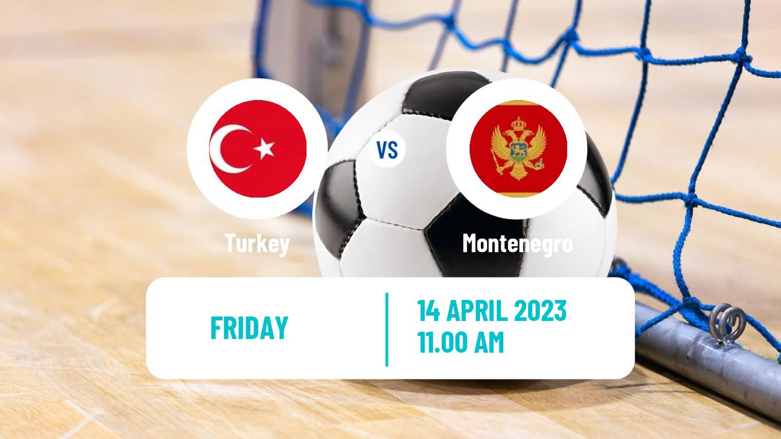 Futsal Friendly International Futsal Turkey - Montenegro