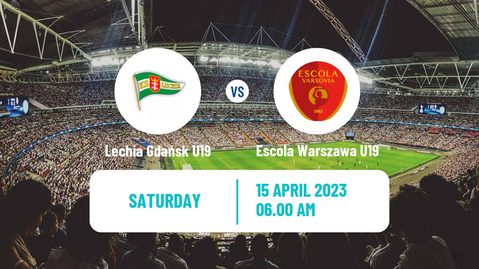 Soccer Polish Central Youth League Lechia Gdańsk U19 - Escola Warszawa U19