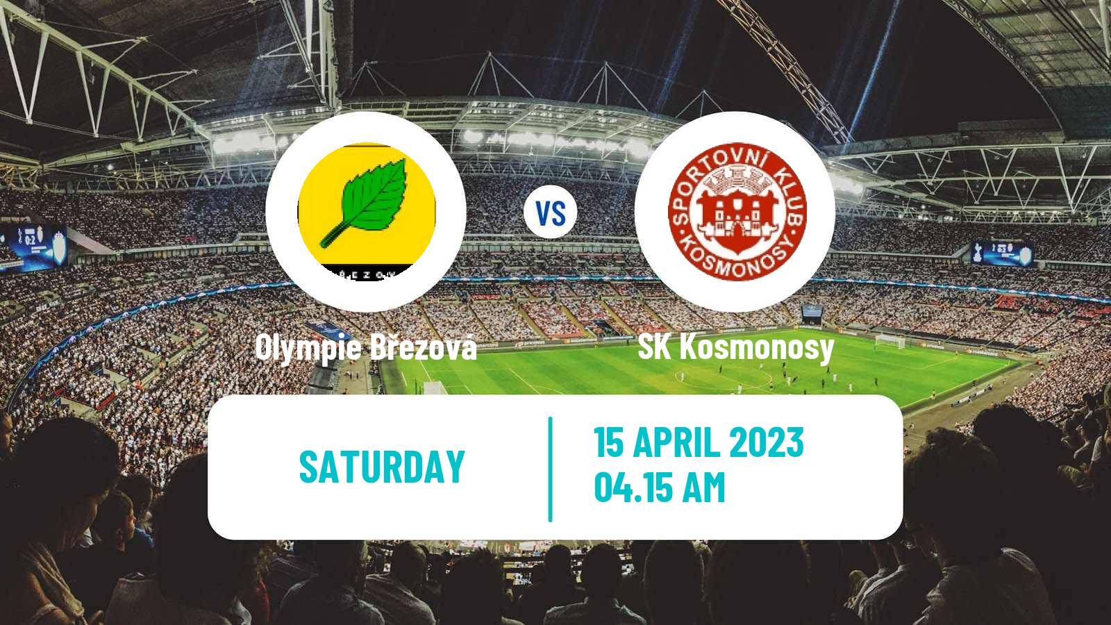 Soccer Czech Division B Olympie Březová - Kosmonosy
