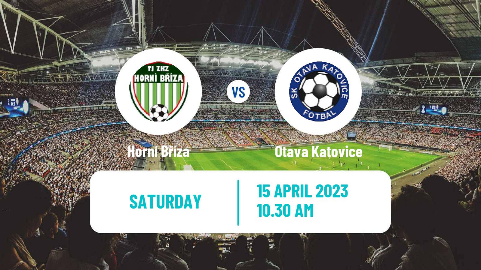 Soccer Czech Division A Horní Bříza - Otava Katovice