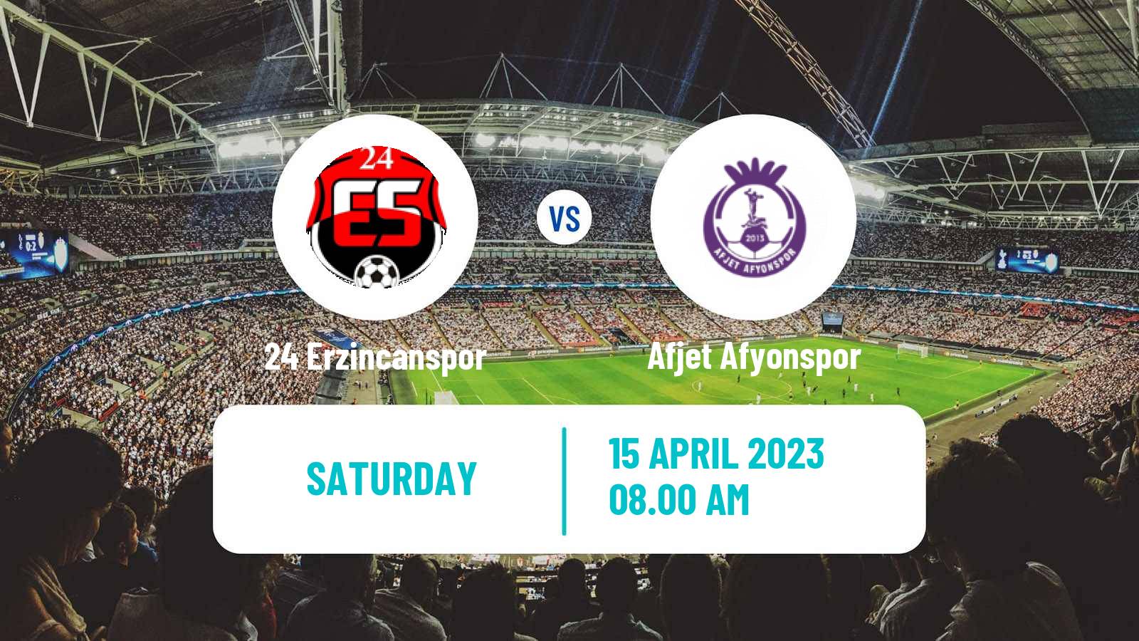 Soccer Turkish Second League White Group 24 Erzincanspor - Afjet Afyonspor