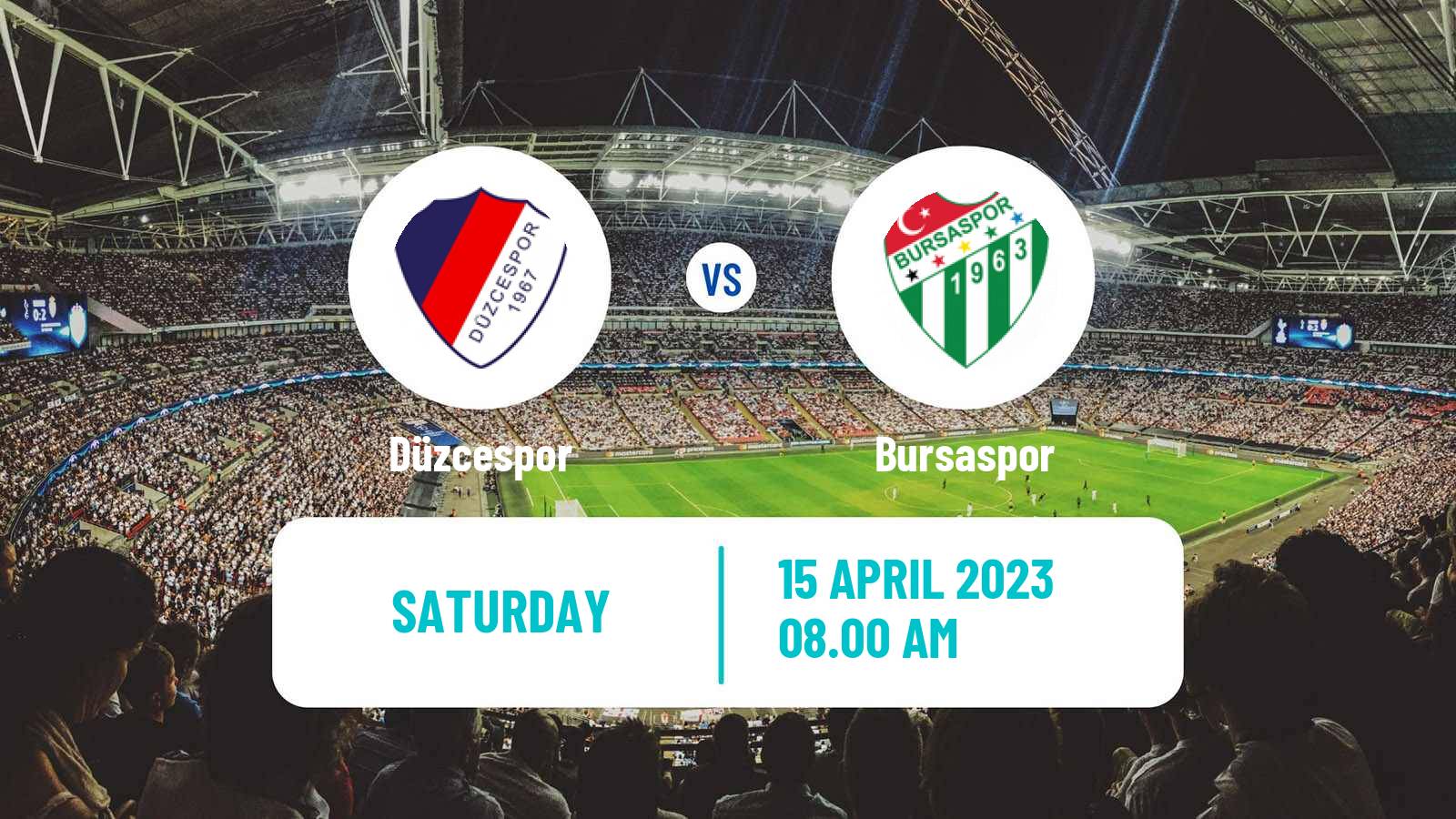 Soccer Turkish Second League White Group Düzcespor - Bursaspor