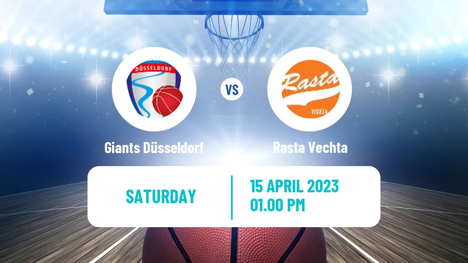 Basketball German Pro A Basketball Giants Düsseldorf - Rasta Vechta