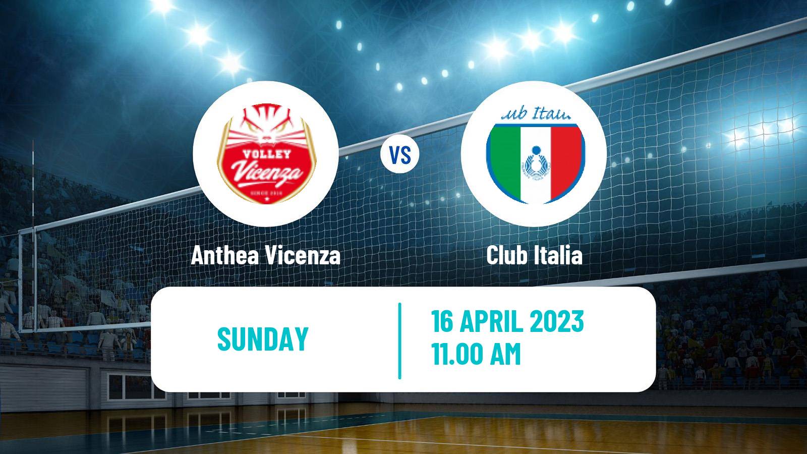 Volleyball Italian Serie A2 Volleyball Women Anthea Vicenza - Club Italia