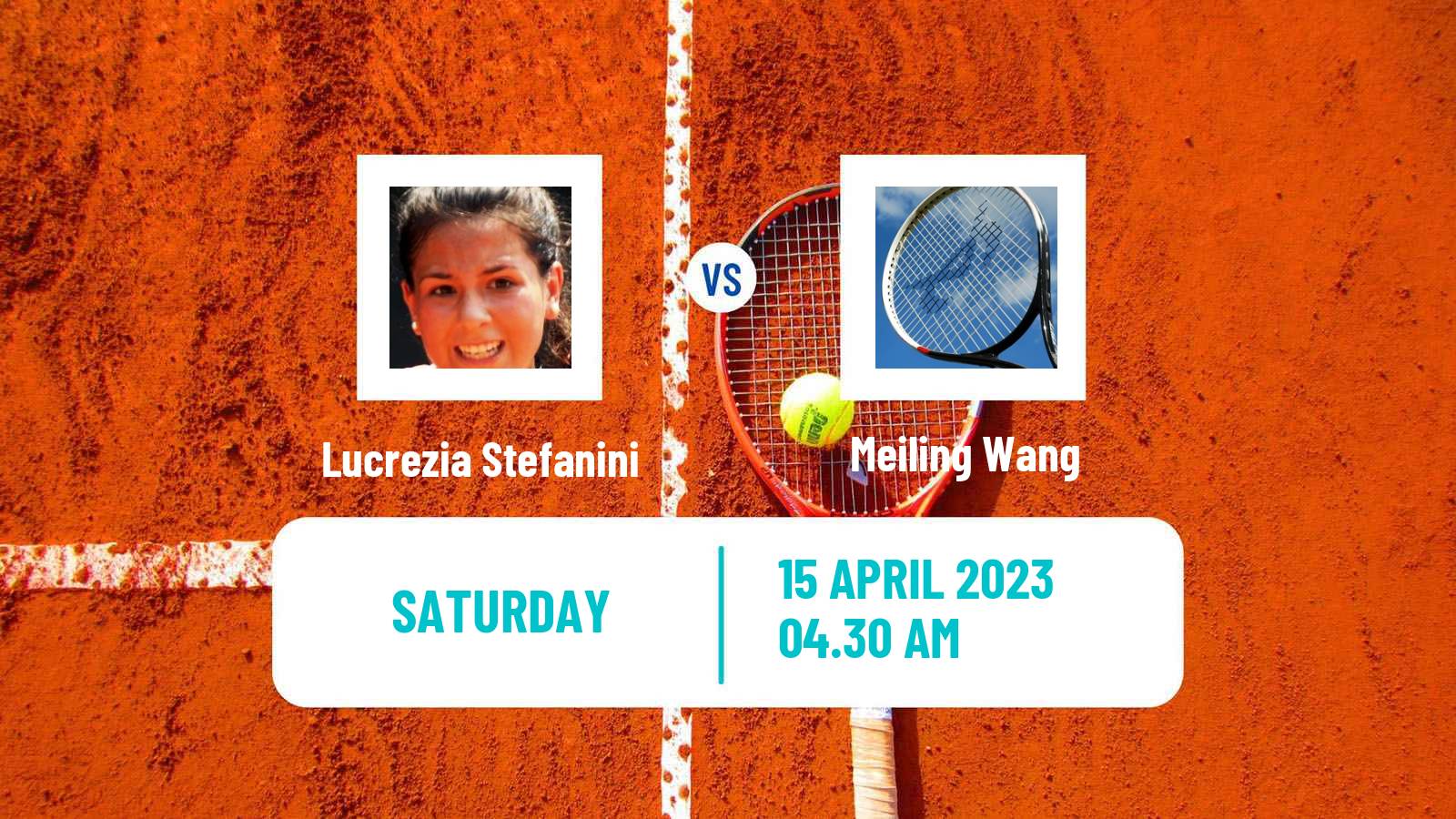 Tennis ITF Tournaments Lucrezia Stefanini - Meiling Wang