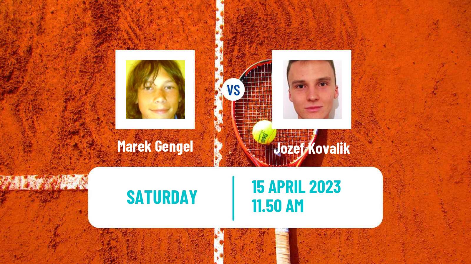 Tennis ATP Barcelona Marek Gengel - Jozef Kovalik