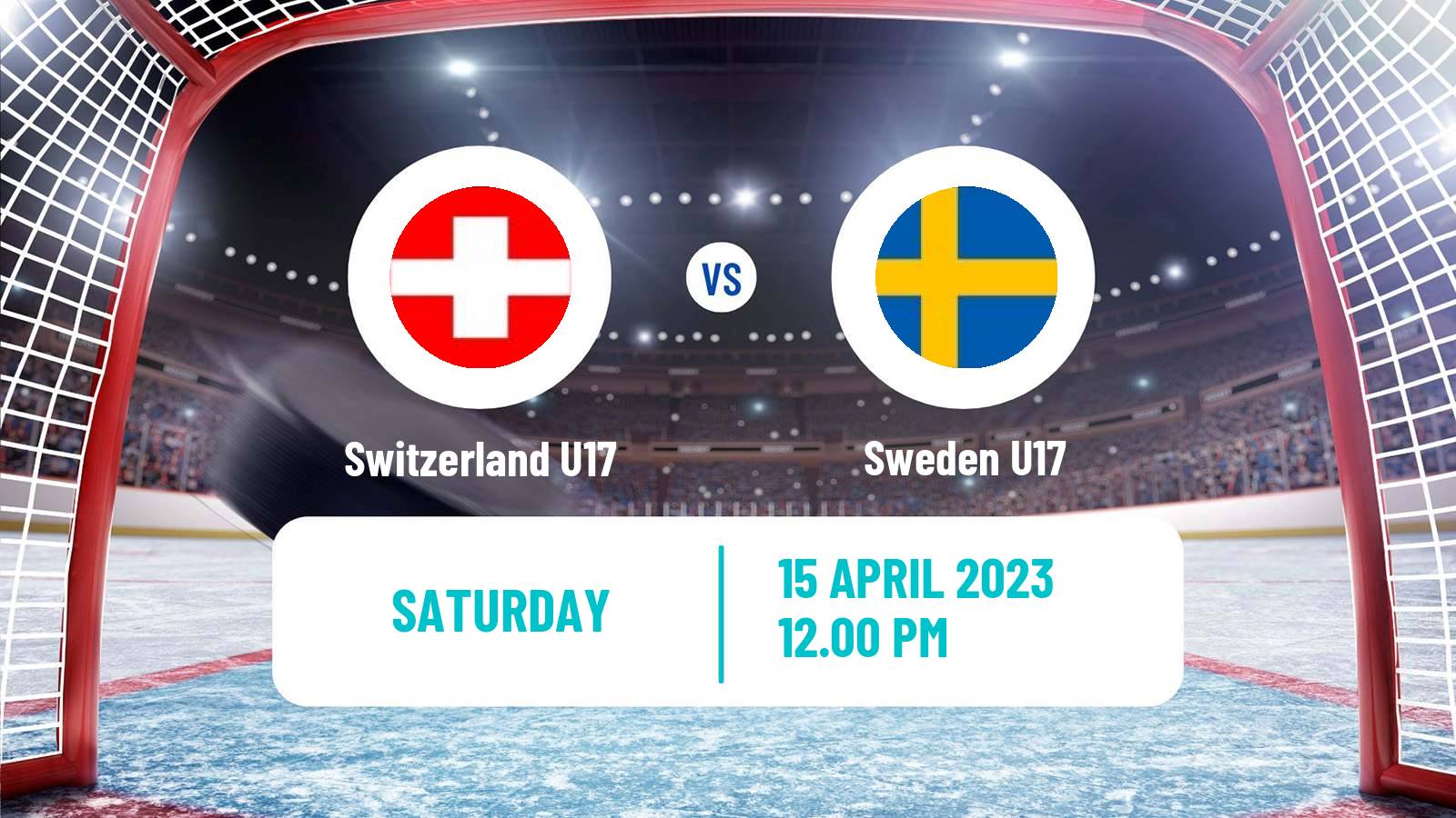 Hockey Friendly International Ice Hockey Switzerland U17 - Sweden U17