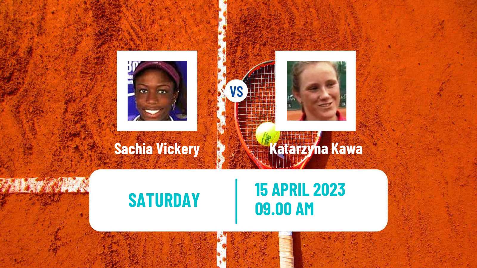 Tennis ITF Tournaments Sachia Vickery - Katarzyna Kawa